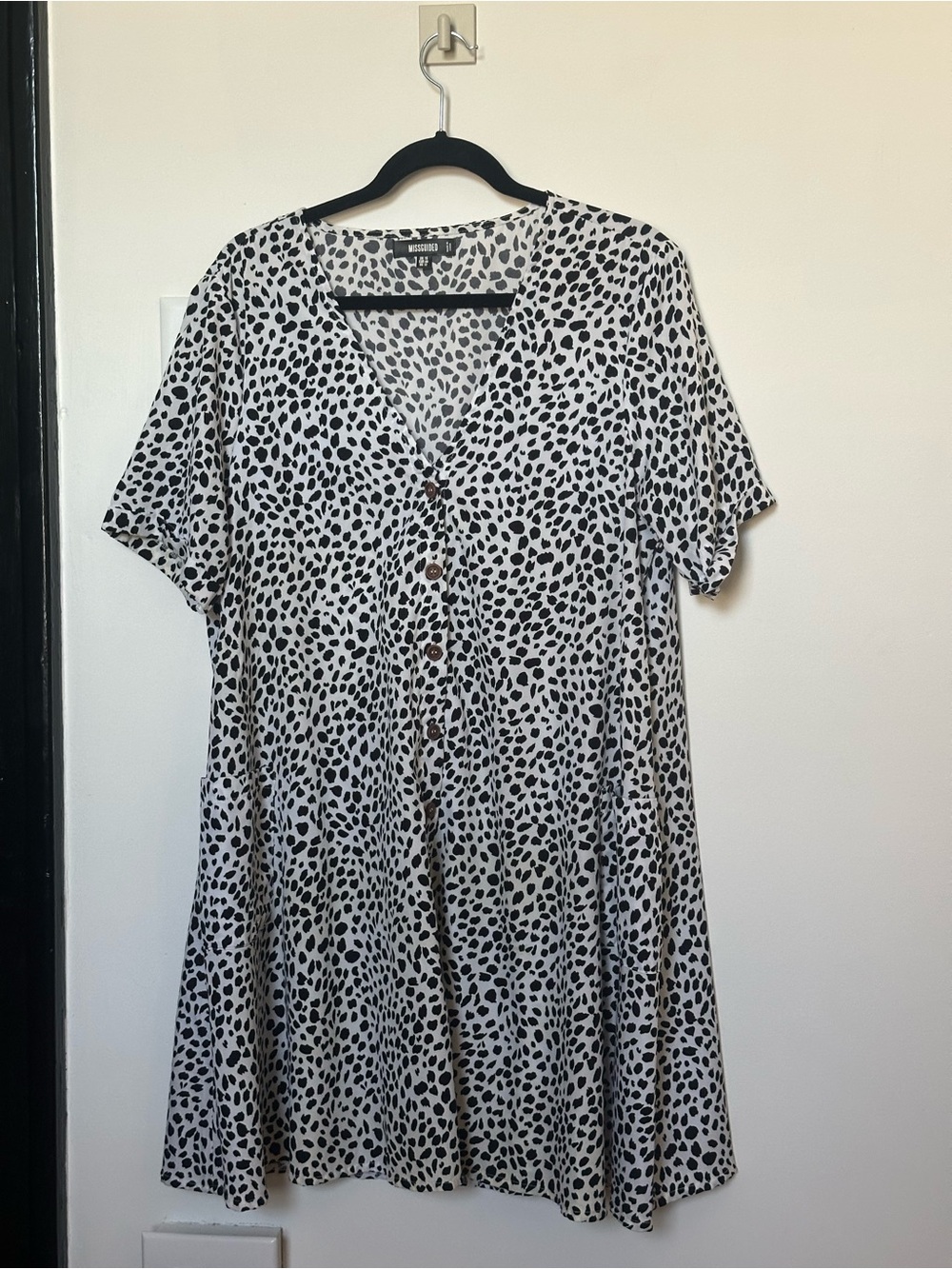 Spotted Missguided Smock